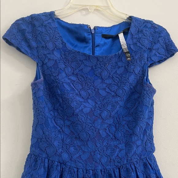 Kenzie Blue Lace Dress - Picture 5 of 7